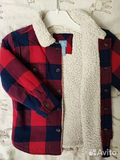 Рубашка утепленная 90