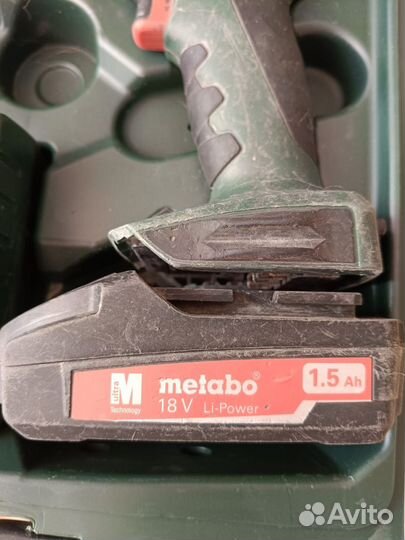 Шуруповерт metabo bs 18