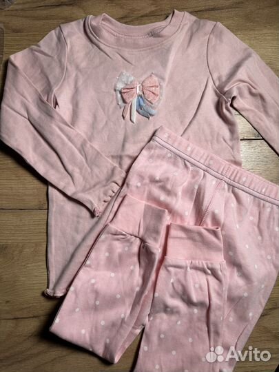 Новая пижама next 98 см брак