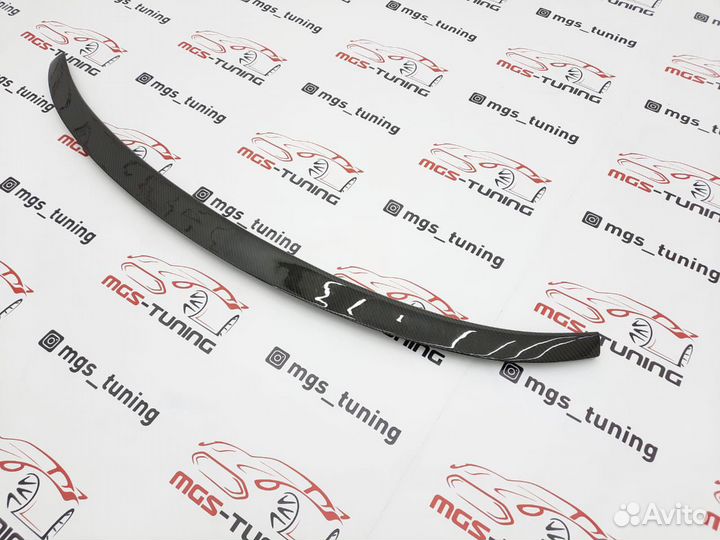 Спойлер на BMW X4 series F26 M-Perfomance Карбон