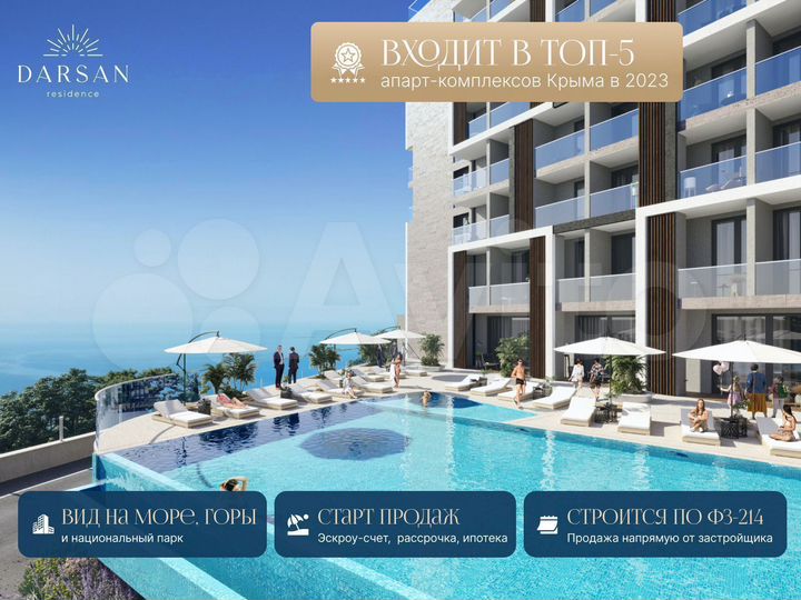 Апартаменты-студия, 28,2 м², 6/8 эт.