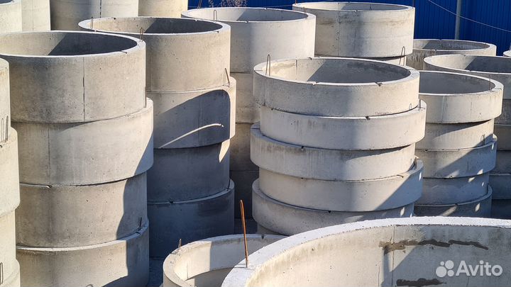 Монтаж септика из жби колец