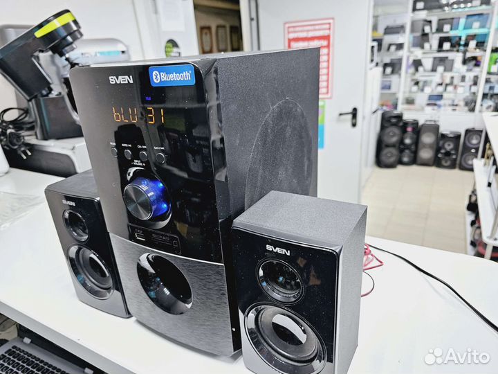 Колонки 2.1 Sven MS-2050 55Вт Bluetooth