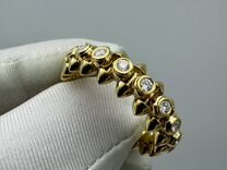 Золотое кольцо с бриллиантами Cartier Clash