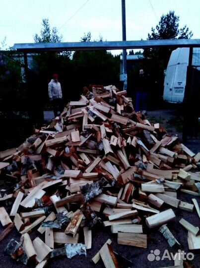 Дрова сухие в укладку