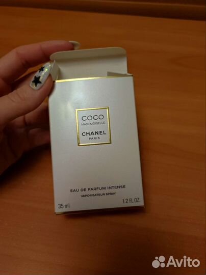 Коробка от Chanel coco mademoiselle intense