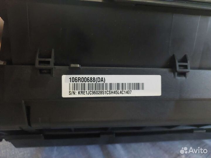 Картридж лазерный Xerox с чипом