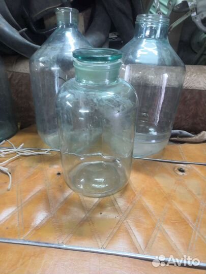 Бутыль 10 литров стекло