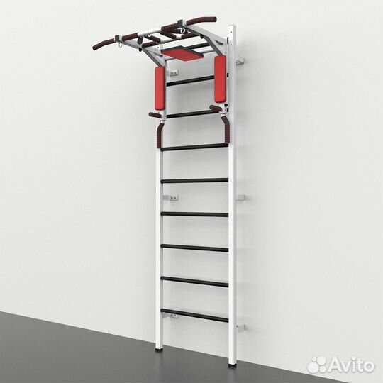 Шведская стенка + Мультихват 2.0 Белая