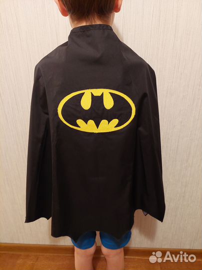 Карнавальный плащ бэтмен batman