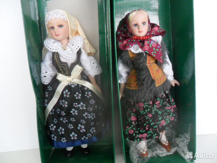 Куклы фарфоровые 19 см