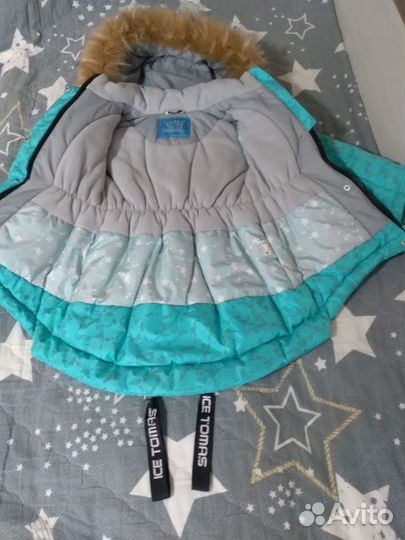 Зимний костюм для девочки