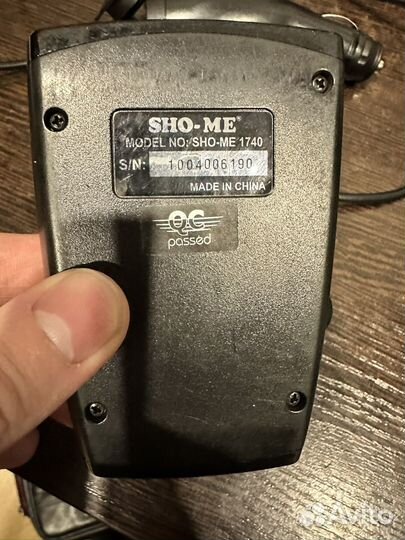 Радар детектор sho me 1740