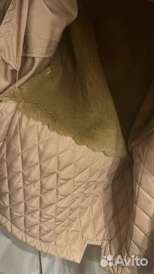 Парка женская с натуральным мехом