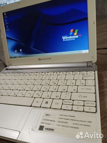 Нетбук packard bell dot s