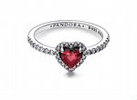 Pandora кольцо сердце оригинал