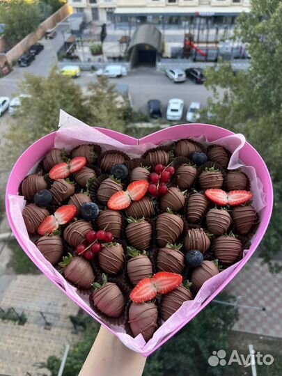 Клубника в бельгийском шоколаде