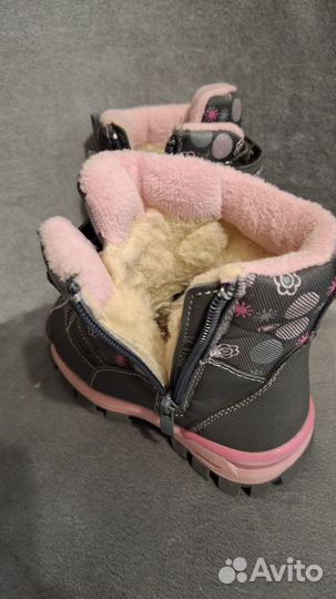 Сапоги зимние для девочки р 23