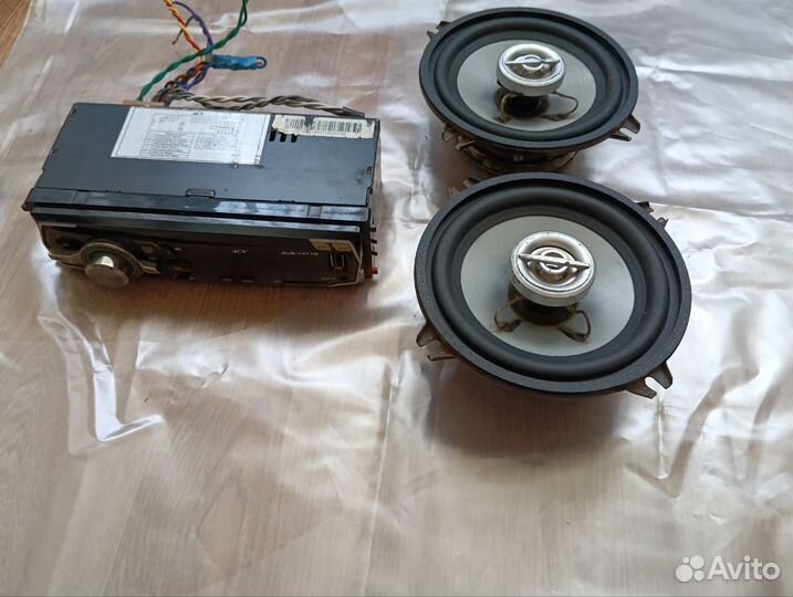 Магнитола ACV с колонками