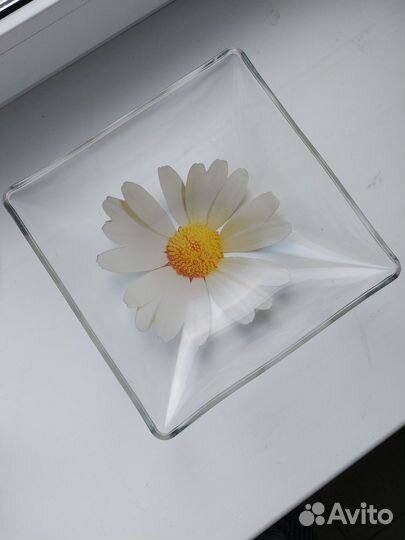 Ваза фруктовница стекло Франция