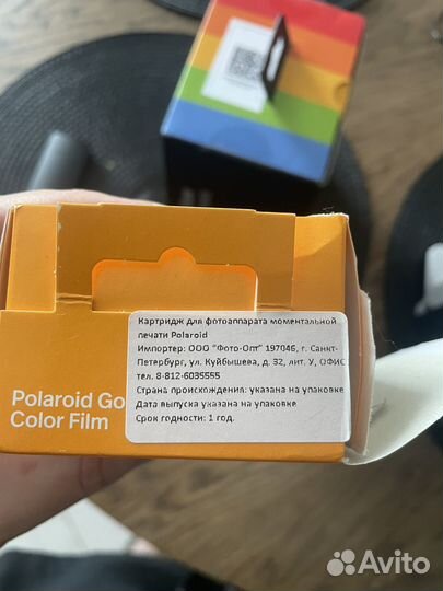 Новые Картриджи для polaroid go