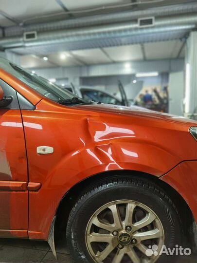 Ремонт вмятин без покраски