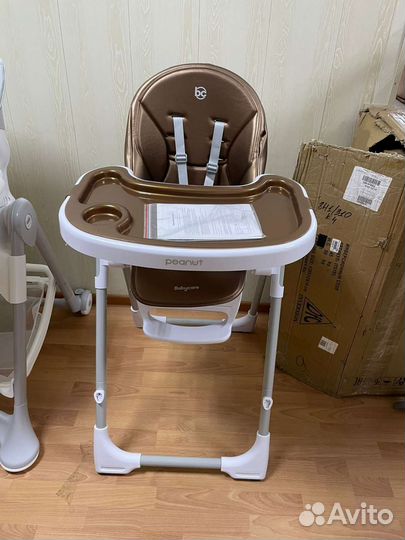 Стульчик BabyCare Peanut бронза