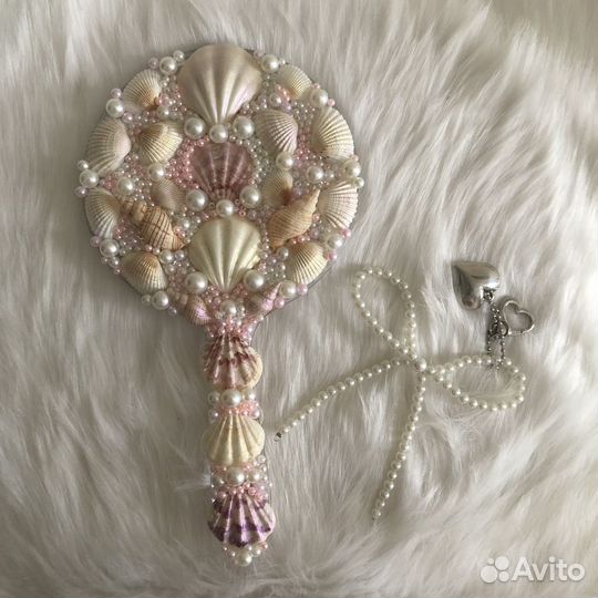 Зеркало ручное из pinterest