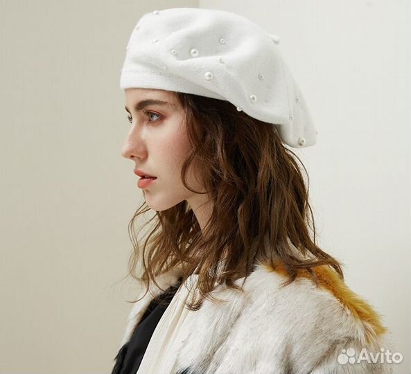 Берет женский из шерсти