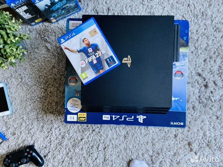 Sony Playstation 4 Pro 7208b 9.0 Прошита с Играми