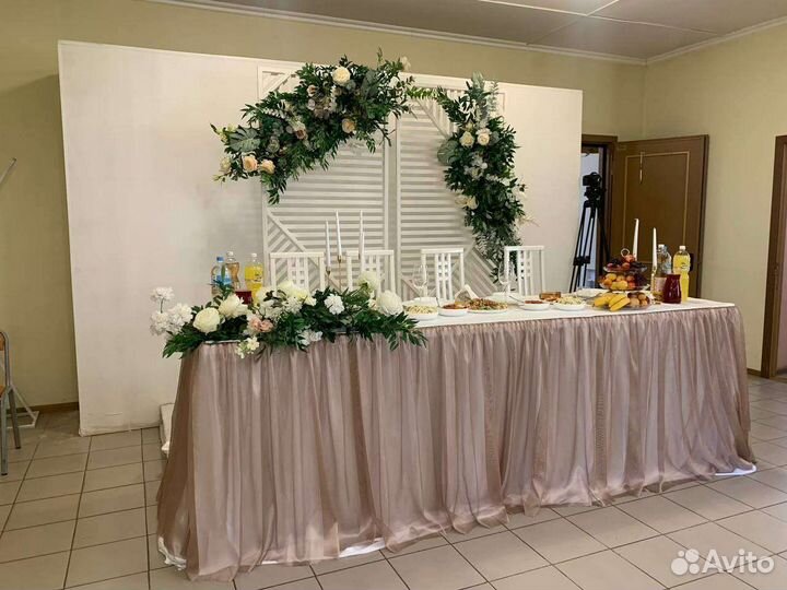 Свадебный декор Фон декор для торжества. Фотозона