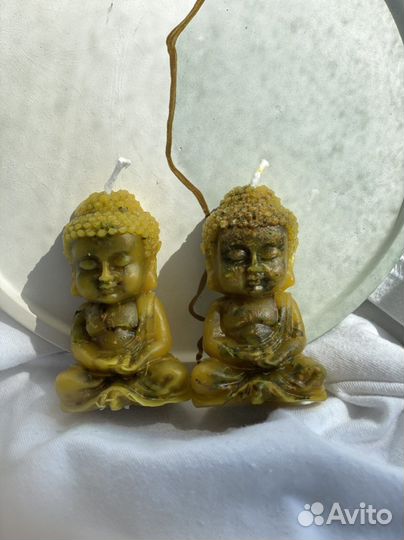 Свечи восковые будды
