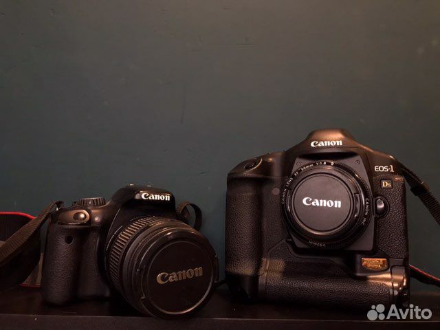 Canon 1ds mark ii с объективом