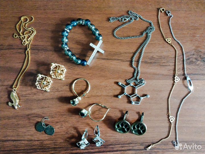 Серьги, кулоны, браслеты, серьги винтаж