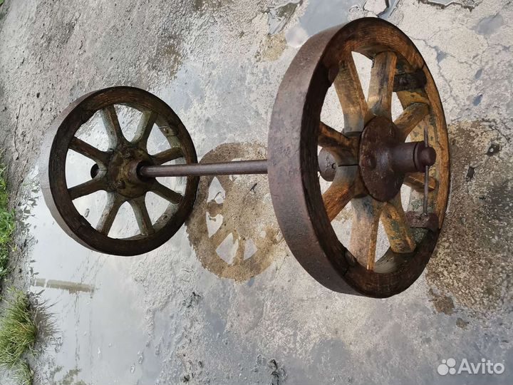Колёса оригинальные от пулемёта Максим