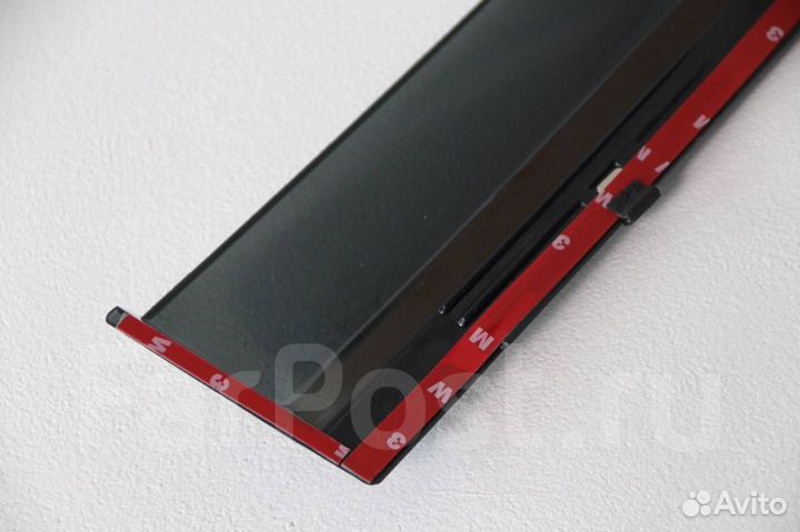 Ветровики Kamatto Lexus CT200H 2011-2020 (нерж мол