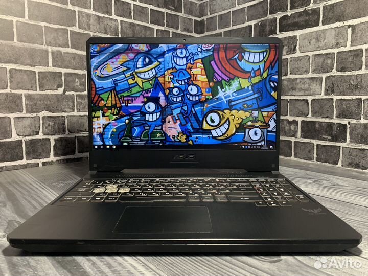 Игровой ноутбук Asus 4ядра/16gb/gtx/120Hz