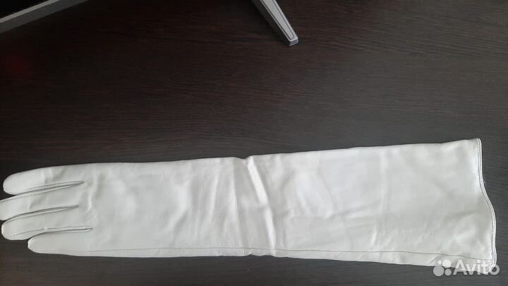 Перчатки женские кожаные новые