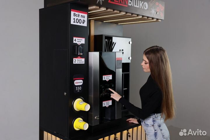 Кофейня самообслуживания. Максимальный пакет