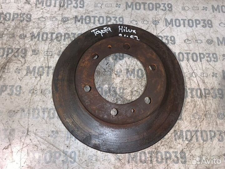 Тормозной диск передний левый Toyota Hilux 2.5 D4D