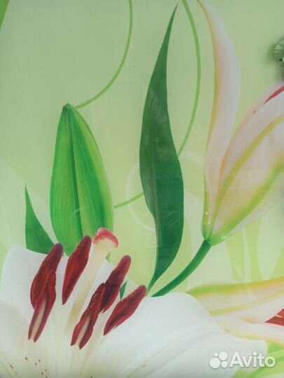 Кухонный фартук из стекла