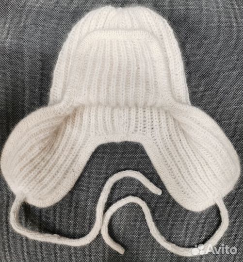 Шапка ушанка и варежки