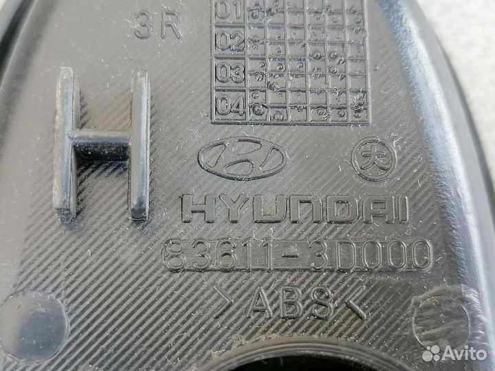 Накладка ручки внутренней для Hyundai Sonata IV EF