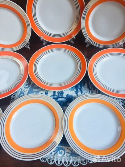 Тарелки для сервировки фарфор СССР