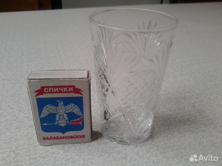 Хрустальные рюмки СССР