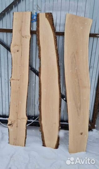 Доска необрезная Липа