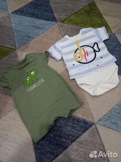 Фирменные вещи пакетом для мальчика 62-68