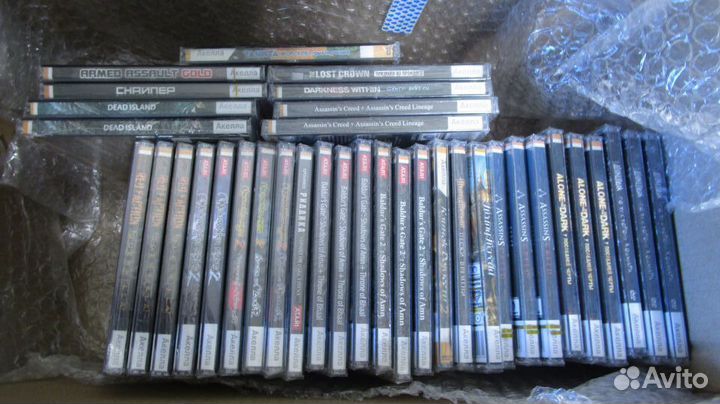 Новые диски cd dvd box Игры запечатанные PC new