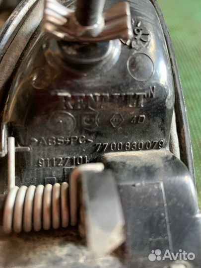 Ручка двери внутренняя передняя правая Renault