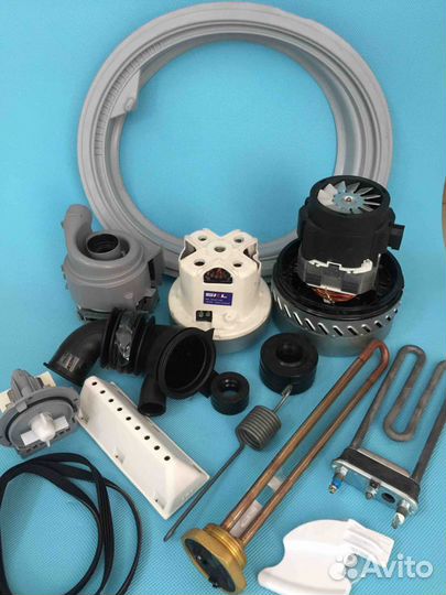 Запчасти для стиральных машин пылесосов